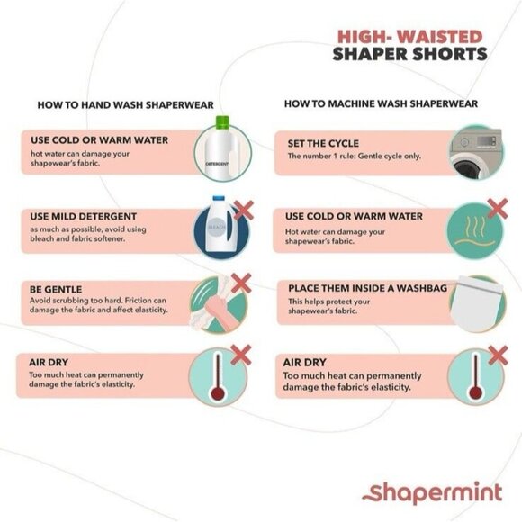 High Waisted Shapewear Nude Plus Size 4XL Tummy Control Shorts Firm for Dress - Picture 8 of 9